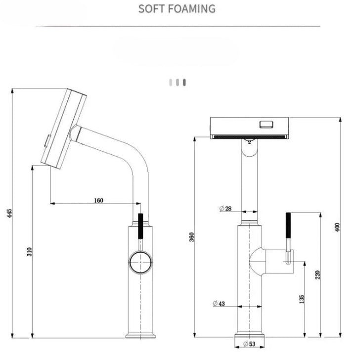 Piero- New Italian design kitchen faucets