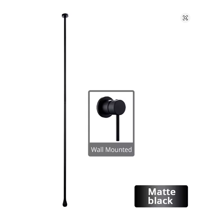 Tear drop- Ceiling Mount Faucets with deck mount lever manual control 65" LENGHT
