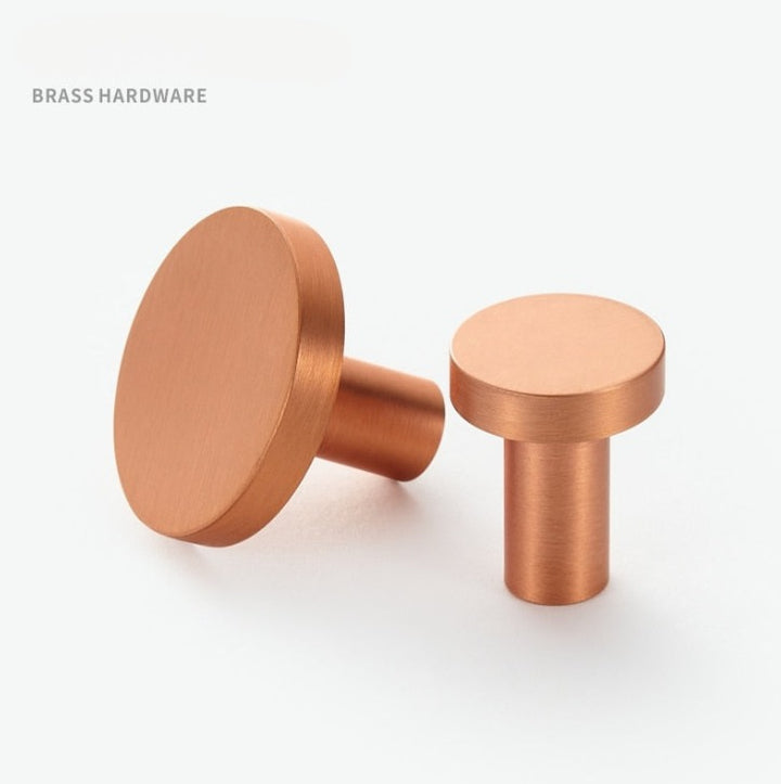 Copper satin- Cabinet Drawer and Door Knob