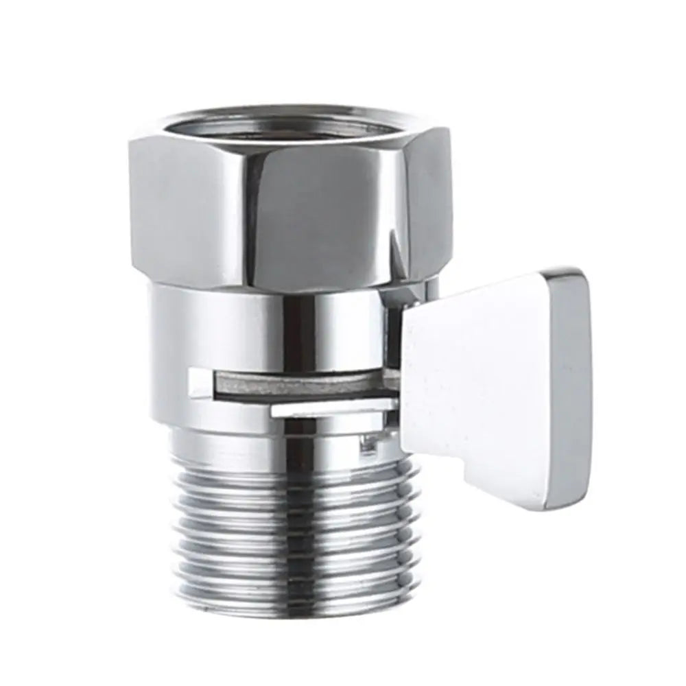 Bidet Shattaf Shower Flow Control Valve Female Male G1/2 Shower Head Shut Off Valve Quick-opening Diverter Valve Handheld Shower Head