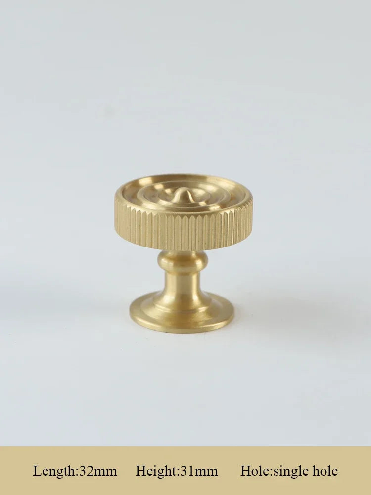 Vertical Grain/Line Design Solid Brass Knobs T Bar Handles Drawer Pulls Kitchen Cabinet Knobs and Handles luxury Hardware