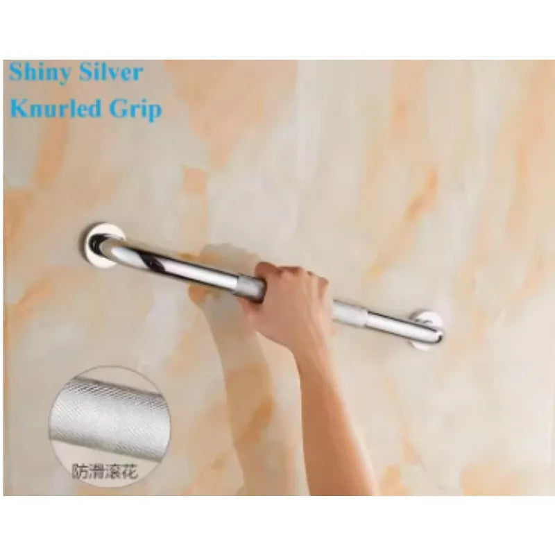 1Piece Brass Bath Shower Safety Grab Bar Handicapped Elderly Towel Hanging Rose Gold Oil Rubbed Bronze Antique Anti-slip Rail