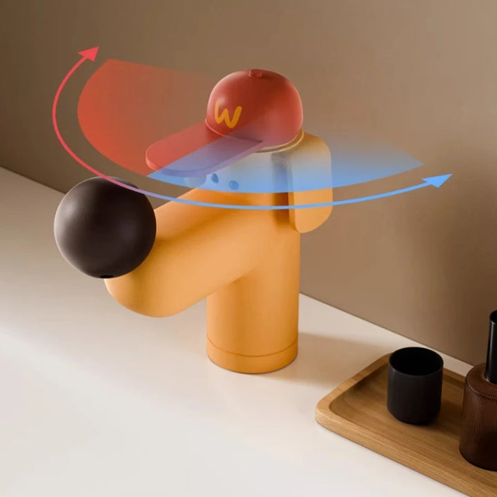 Dog Nose, puppy, faucet, childlike, cute, hot and cold single hole bathroom faucet