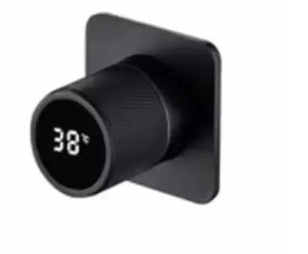 Digital hot and cold square Shower Mixer one way Valve Solid Brass Shower Faucet or bidet Control Wall Mounted hot and cold Mixer Valve