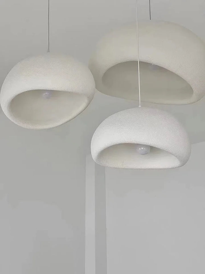 Nordic Wabi Sabi E27 LED Pendant Lights Modern Ceiling Chandelier Lights for Living Room Bedroom Dining Room Loft Hanghing Lamp