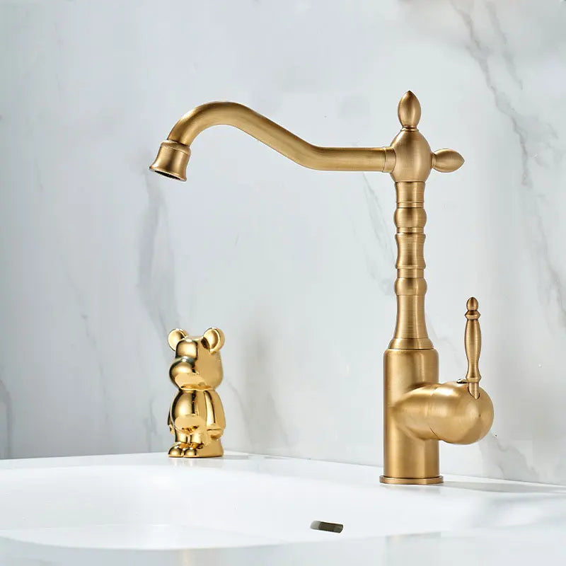 Marie - French Brass Kitchen three in one pure Water Faucet