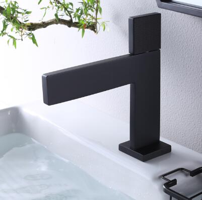Cara- Euro design Brushed gold single hole bathroom faucet