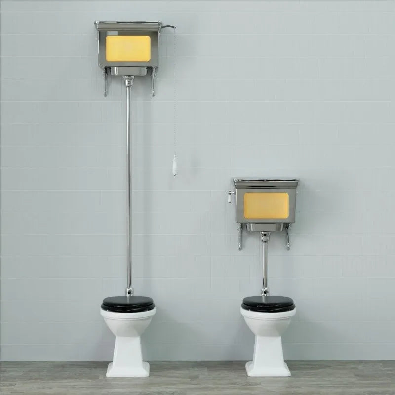Victorian Retro industrial wind metal electroplating high water tank toilet toilet toilet