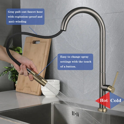 Sony-Tall Kitchen Island faucet