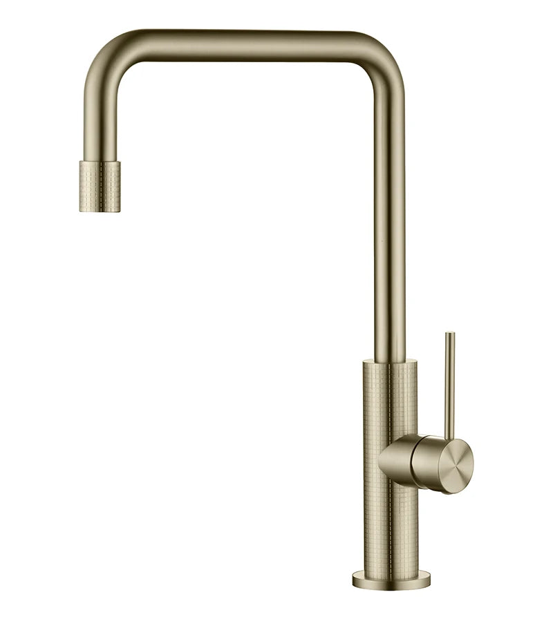 KODO-Brushed Rose Gold/Brushed Gold Kitchen Sink Faucet 304 Stainless Steel 360 Rotation Hot & Cold Sink Mixer Kitchen Faucet