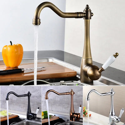 Victorian traditonal kitchen faucet