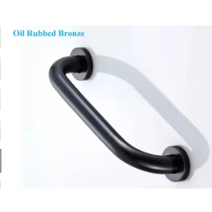 1Piece Brass Bath Shower Safety Grab Bar Handicapped Elderly Towel Hanging Rose Gold Oil Rubbed Bronze Antique Anti-slip Rail