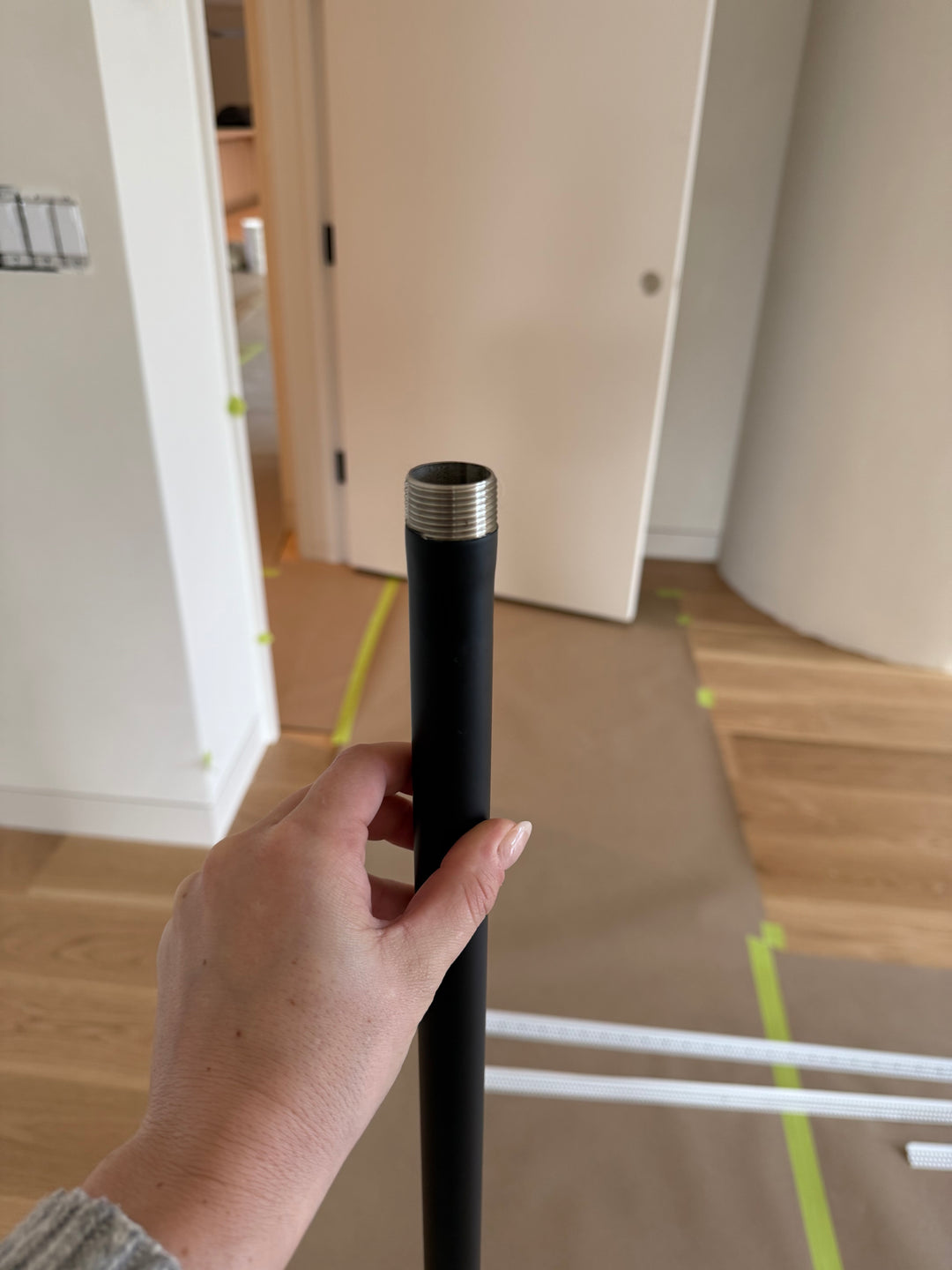 Tailor Ceiling mirror custom ceiling pole rod