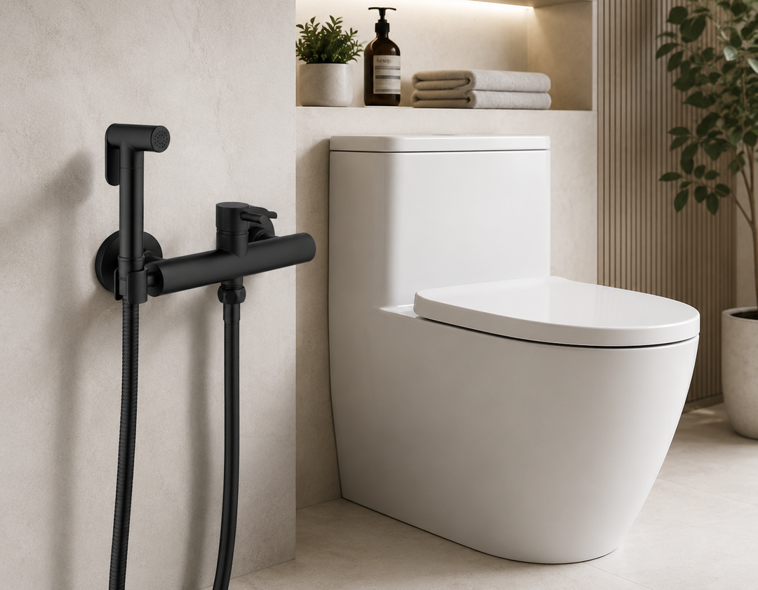 Sultan Hot and Cold Pressure balance Hand held bidet spray