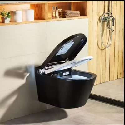 Black Matte Smart Wall Mounted Washlet Bidet Luxury Model T32