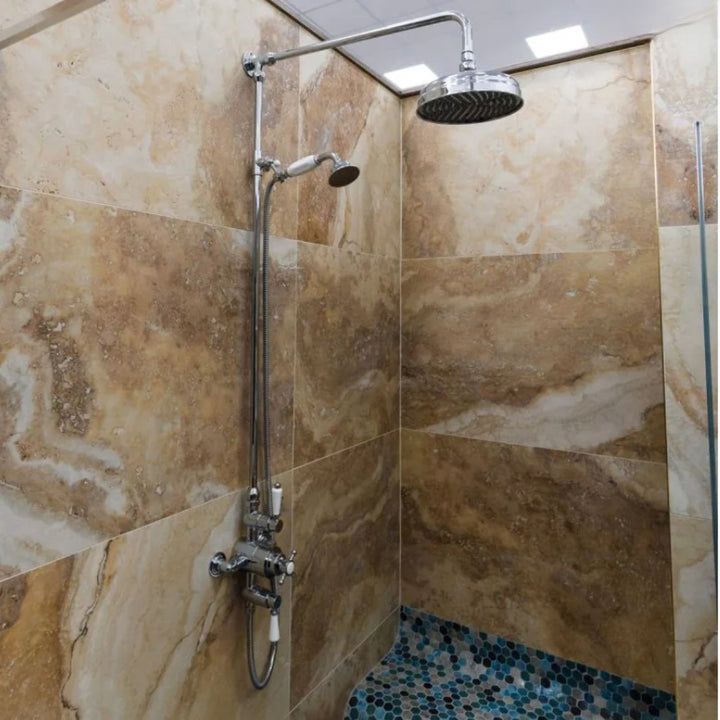 Charles II- Victorian Exposed therostatic 2 way shower system