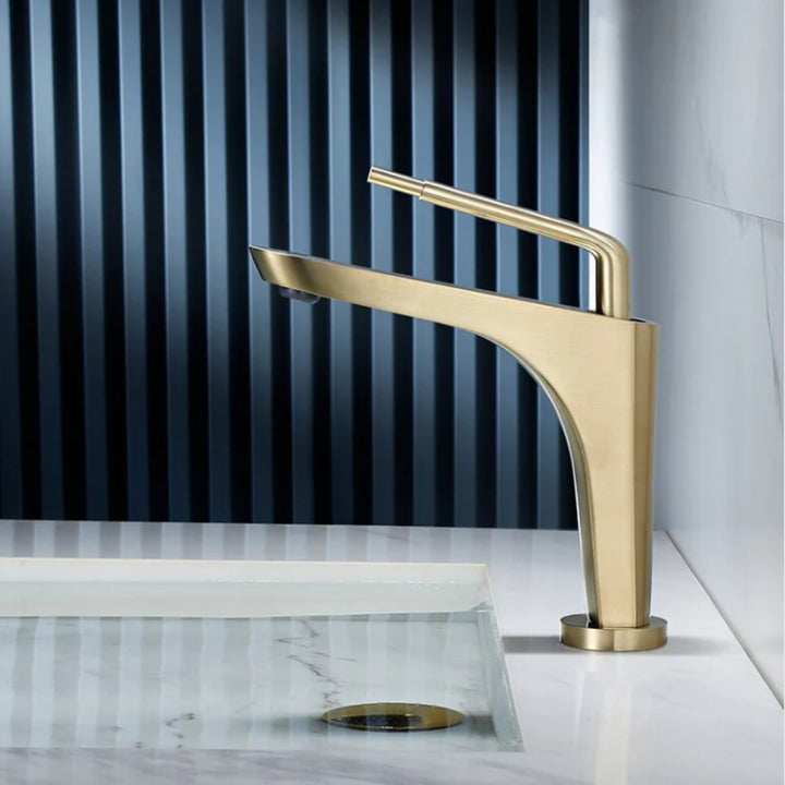 Sienna-Modern white with marble quartz top Bathroom Vanity 36"