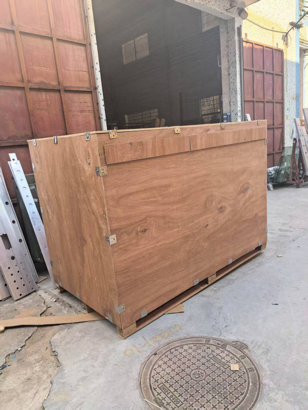 Stock - Ready to shipped -Multi Function Cabin Steam shower and Sauna Room with red canadian cedar wood System 806-Left Side Drain