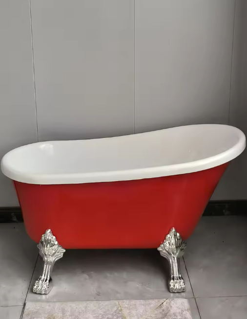 Victorian Clawfoot Acrylic Freestanding Bathtub