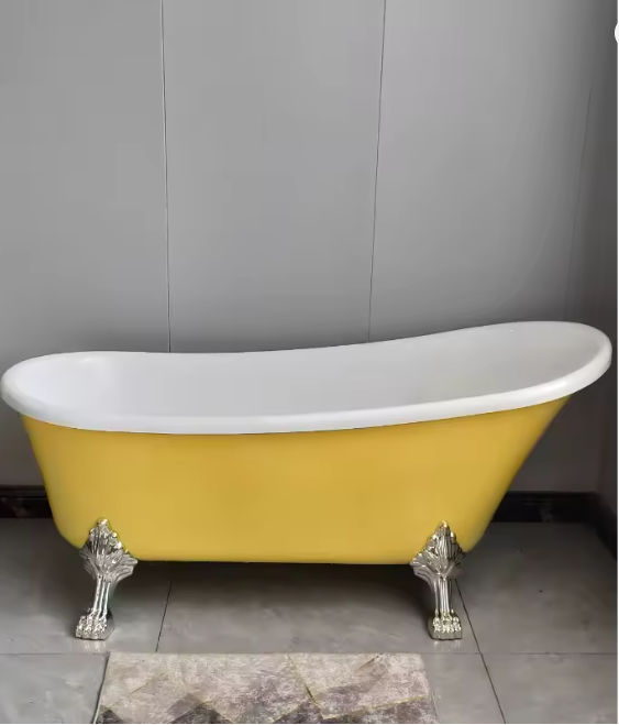 Victorian Clawfoot Acrylic Freestanding Bathtub