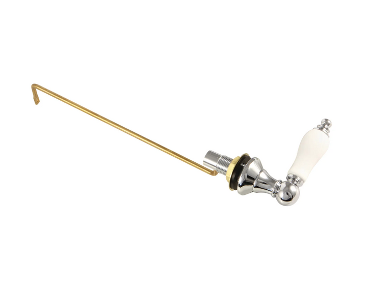 Victorian Brushed gold Toilet Trip Side Lever