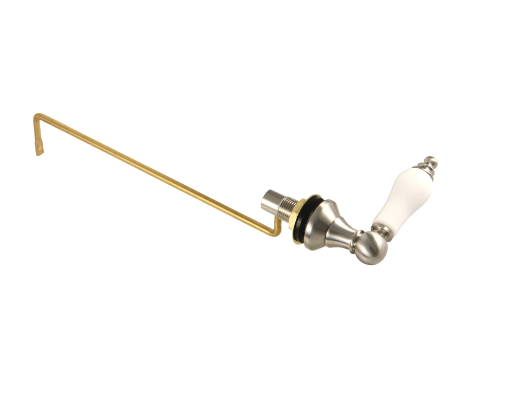 Victorian Brushed gold Toilet Trip Side Lever