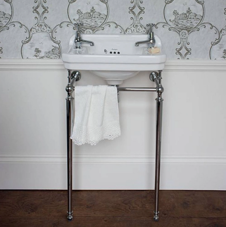 Fairfax- Victorian Ceramic Console Vanity Set