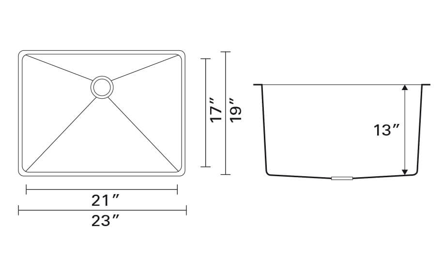 Stainless Steel Laundry Sink