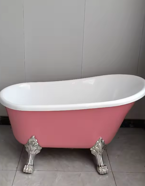 Victorian Clawfoot Acrylic Freestanding Bathtub