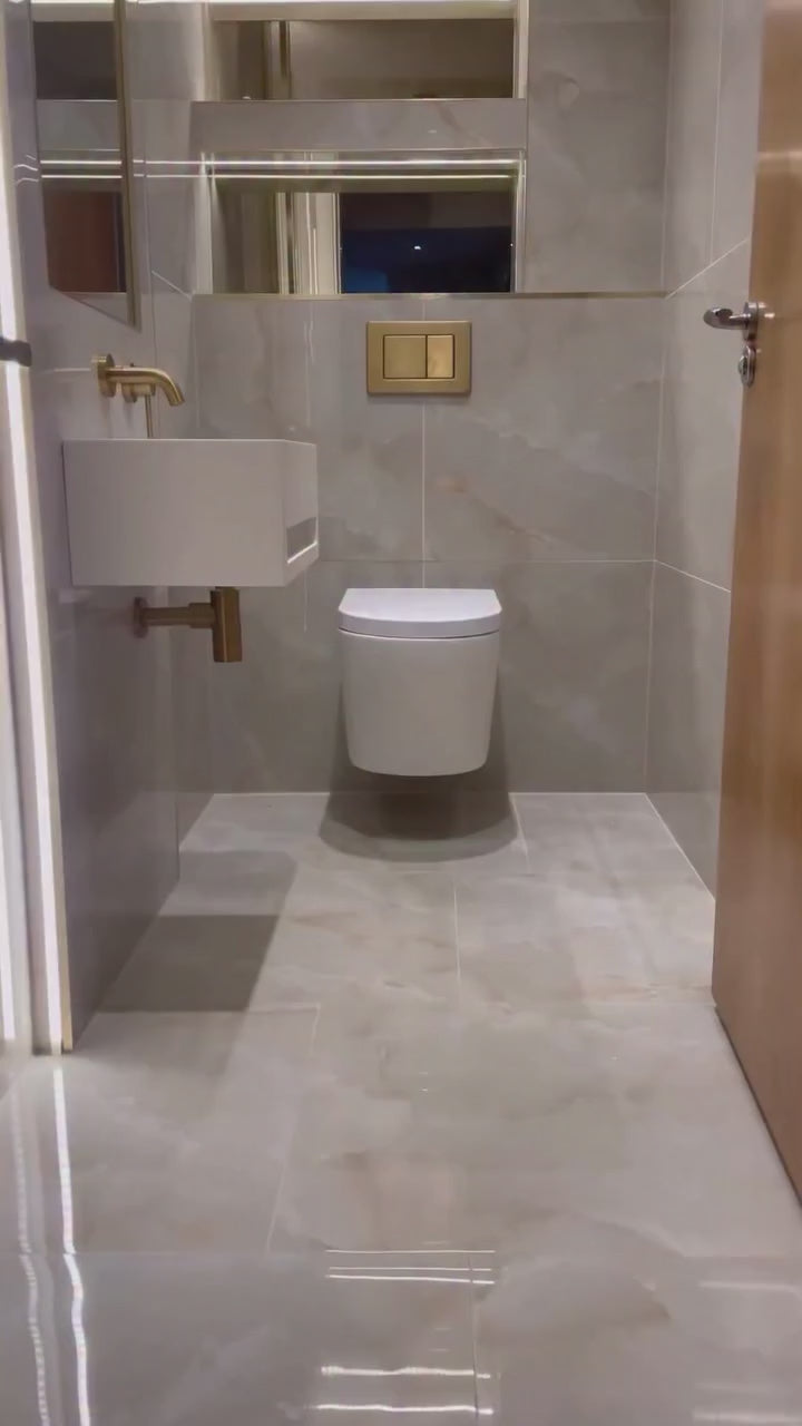 Geberit Dual Flush Actuator solid stainless steel-actuator cistern plate Sigma01