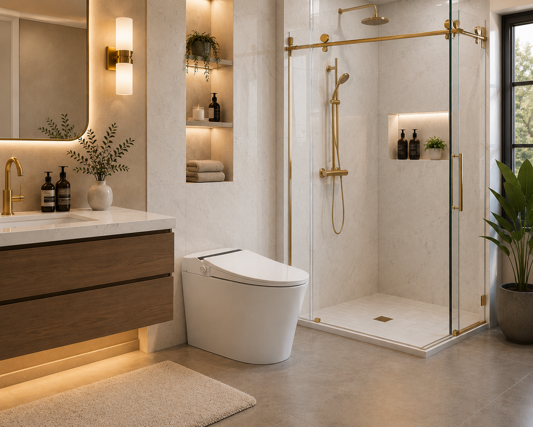 Smart toilet model GE368- CUPC certified