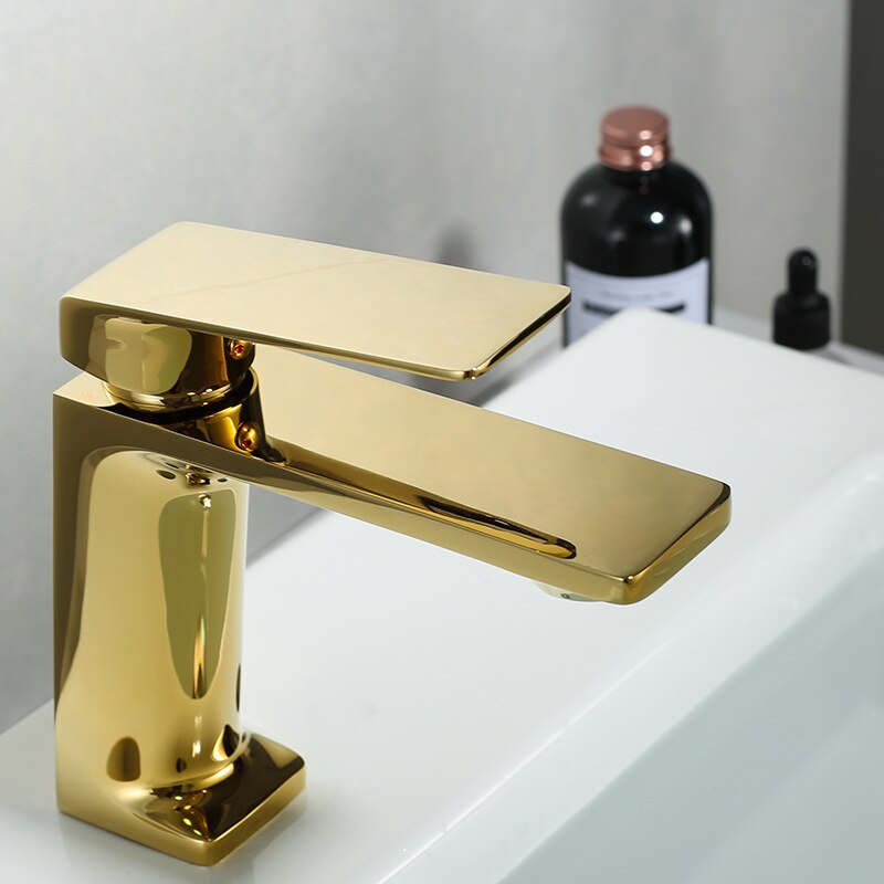 Nordic single hole bathroom faucet