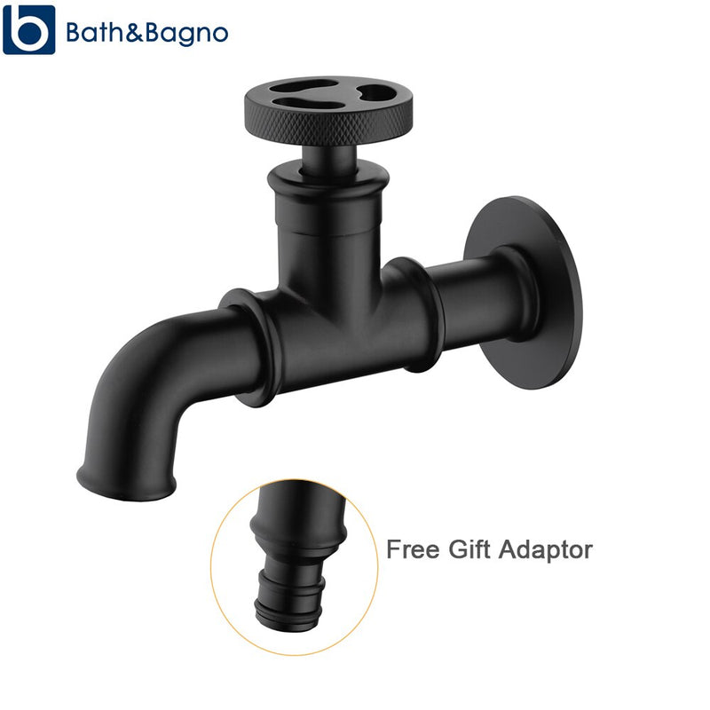 Laundry machine faucet