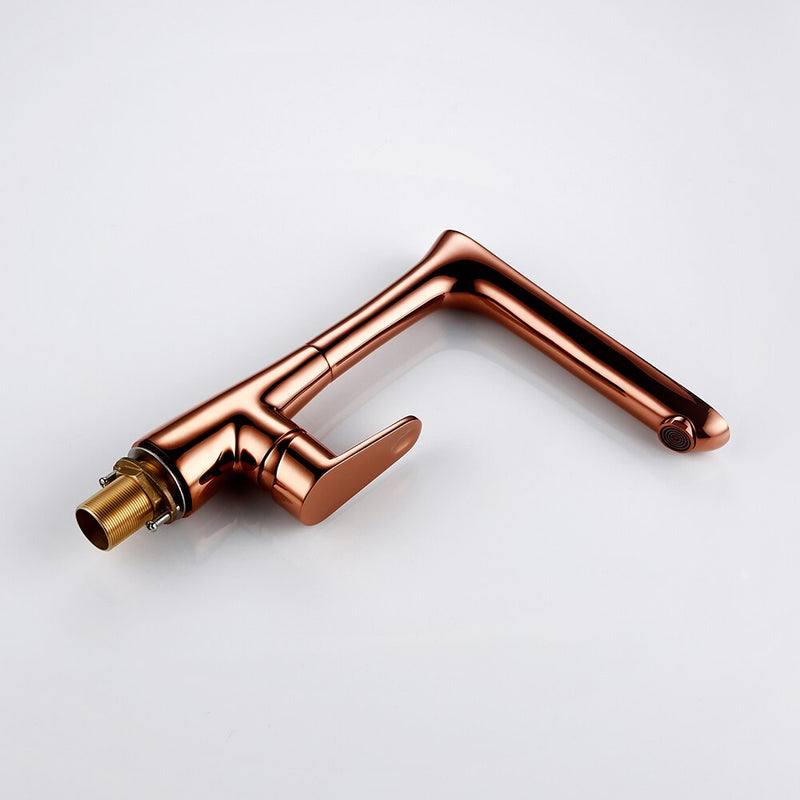Nordic- Rose Gold Polished Bar Faucet