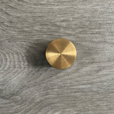Nordic Brushed Gold cabinet door and drawer knob