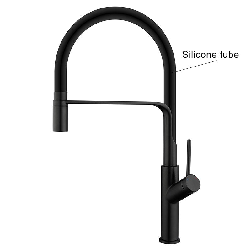 Colours Nordic Design Modern Industrial Kitchen Faucet Pull Out Dual Spray