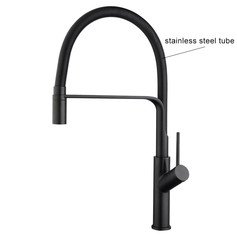 Colours Nordic Design Modern Industrial Kitchen Faucet Pull Out Dual Spray