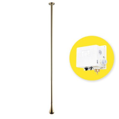 Standard Size -Tear drop-Commercial Ceiling mount sensor faucet-MP-1200-83 inches long