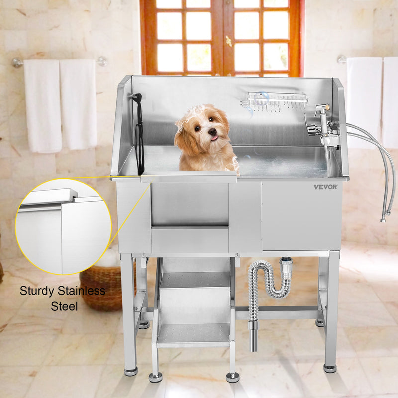 Dog Pet Grooming Bathtub 34"