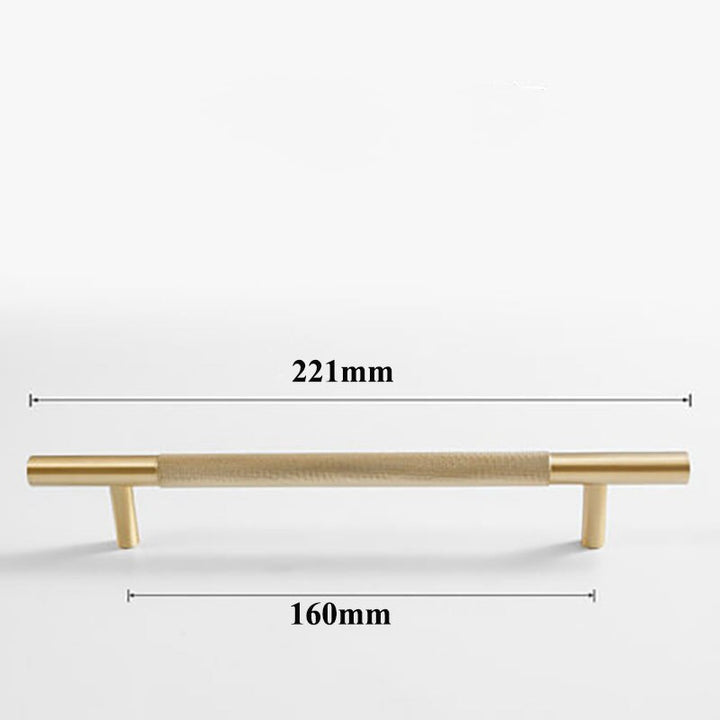 New Nordic Design Brushed Gold Cabinet door knobs and handles
