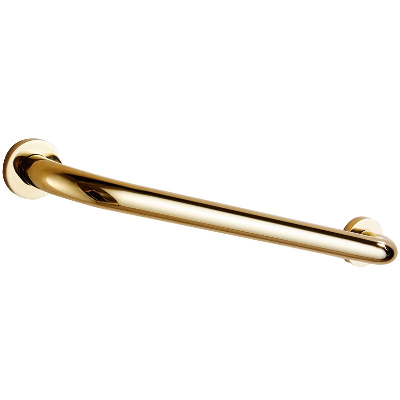 Gold polished brass grab safety bar