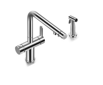 New 2023 design 3 way in 1 Kitchen Faucet with Reverse Osmosis kitchen and side dual pull out spray