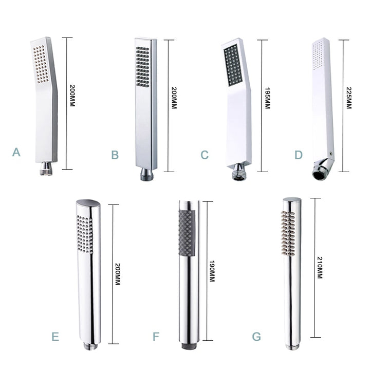Chrome hand shower sprayers