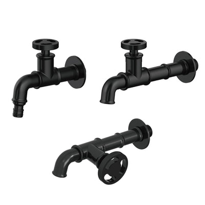 Laundry machine faucet