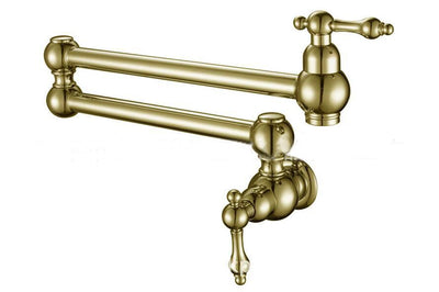 Traditional Victorian Wallmounted Cold Water Pot Filler Faucet
