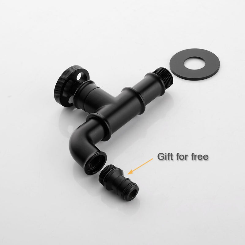 Laundry machine faucet
