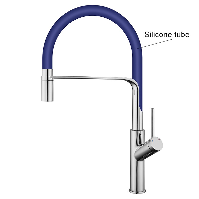 Colours Nordic Design Modern Industrial Kitchen Faucet Pull Out Dual Spray