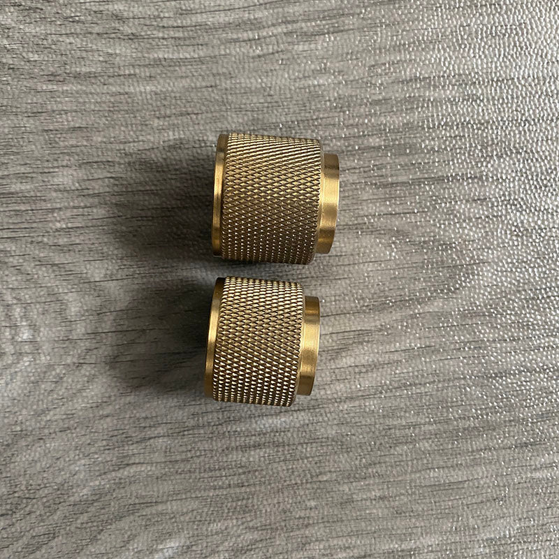 Nordic Brushed Gold cabinet door and drawer knob