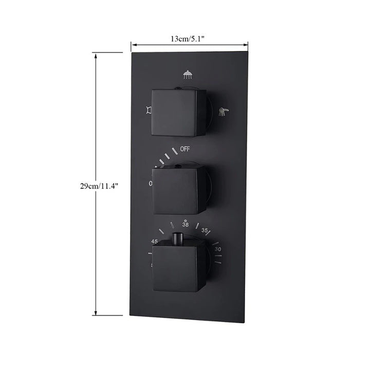 Thermostatic Rough in valve with plate cover Kit only