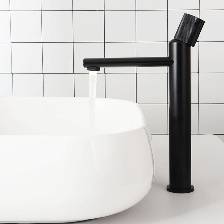 Nordic -Single hole Tall Vessel and short bathroom faucet